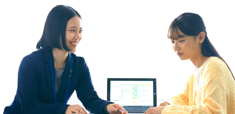 豊富な入試情報による進路指導