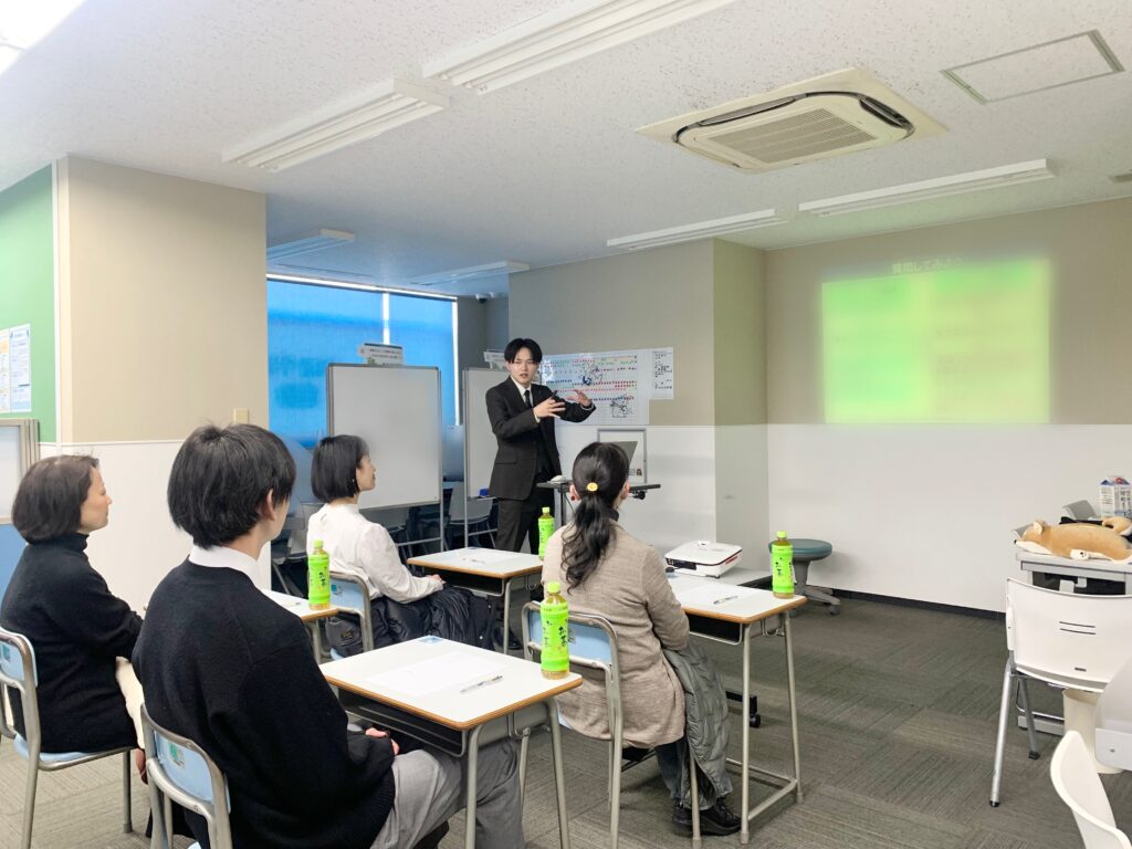 個別指導 御影校での教育コーチングセミナーの様子