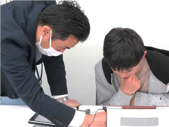 講師への質問風景